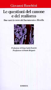 Capitolo, Capitolo secondo - Definizioni, funzioni, caratteristiche: il canone letterario nel confronto italiano, Diabasis