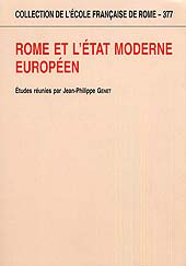 Chapter, Fiscalité et société politique romaine, École française de Rome