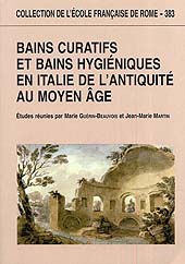 Chapter, Les bains de Cefalà (prov. de Palerme) : contexte historique et fonctions, École française de Rome