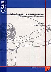 eBook, Cultura democratica e istituzioni rappresentative : due esempi a confronto : Italia e Romania, Firenze University Press
