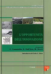 eBook, L'opportunità dell'innovazione, Firenze University Press