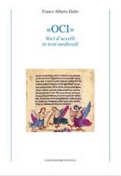 E-book, Oci : voci d'uccelli in testi medievali, Longo