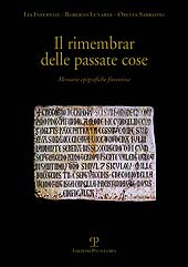 eBook, Il rimembrar delle passate cose : memorie epigrafiche fiorentine, Invernizi, Lia., Polistampa