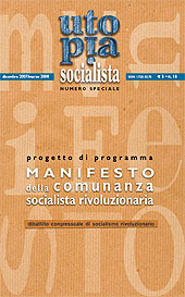 Issue, Utopia socialista : trimestrale teorico per un nuovo marxismo rivoluzionario. DIC./MAR., 2007, Prospettiva Edizioni fat.