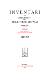E-book, Inventari dei manoscritti delle biblioteche d'Italia : vol. CXII : Gorizia : Biblioteca civica, Biblioteca statale Isontina, L.S. Olschki