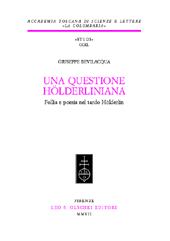 E-book, Una questione hölderliniana : follia e poesia nel tardo Hölderlin, Bevilacqua, Giuseppe, L.S. Olschki