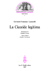 eBook, La Cicceide legitima, Lazzarelli, Giovanni Francesco, L.S. Olschki
