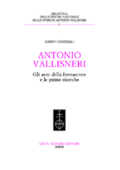 E-book, Antonio Vallisneri : gli anni della formazione e le prime ricerche, L.S. Olschki