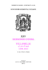 eBook, Villanelle a 3, 4 e 5 voci : libri primo (1608) e secondo (1612), D'India, Sigismondo, L.S. Olschki