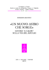 eBook, Un nuovo astro che sorge : giudizi a caldo sulla Via del rifugio, Masoero, Mariarosa, L.S. Olschki