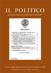 Issue, Il politico : rivista italiana di scienze politiche : LXXII, 2, 2007, Rubbettino