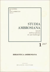 Artikel, San Simpliciano come complesso funerario : tipologia e testimonianze epigrafiche, Bulzoni