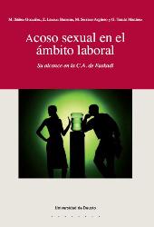 eBook, Acoso sexual en el ámbito laboral : su alance en la C.A. de Euskadi, Universidad de Deusto