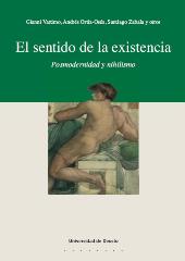 E-book, El sentido de la existencia : postmodernidad y nihilismo, Universidad de Deusto