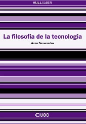 E-book, La filosofia de la tecnologia, Sarsanedas, Anna, Editorial UOC