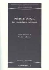E-book, Présences du passé : dans le roman français contemporain, Bulzoni