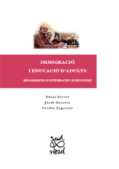 eBook, Immigració i educació d'adults : dinàmiques d'integració i d'exclusió, Llevot, Núria, Edicions de la Universitat de Lleida