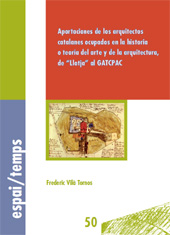 E-book, Aportaciones de los arquitectos catalanes ocupados en la historia o teoría del arte y de la arquitectura, de Llotja al GATCPAC, Edicions de la Universitat de Lleida