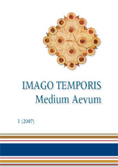 Fascicule, Imago temporis : Medium Aevum : 1, 2007, Edicions de la Universitat de Lleida