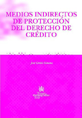 E-book, Medios indirectos de protección del derecho de crédito, Cerdá Gimeno, José, Tirant lo Blanch