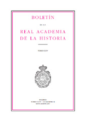 Fascicule, Boletín de la Real Academia de la Historia : CCIV, II, 2007, Real Academia de la Historia