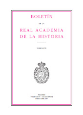 Heft, Boletín de la Real Academia de la Historia : CCIV, I, 2007, Real Academia de la Historia