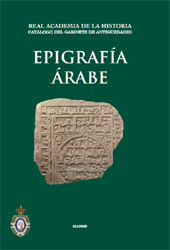 eBook, Epigrafía árabe, Martínez Nuñez, María Antonia, Real Academia de la Historia