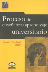 E-book, Proceso de enseñanza/aprendizaje universitario : aspectos teóricos y prácticos, Universitat Jaume I