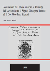 eBook, Commercio di lettere intorno ai Principj dell'armonia fra il signor Giuseppe Tartini; ed il co. Giordano Riccati, Libreria musicale italiana