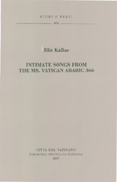 E-book, Intimate songs from the ms. Vatican Arabic 366, Kallas, Elie, Biblioteca apostolica vaticana