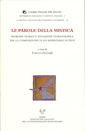 Kapitel, Per un repertorio della letteratura mistica occidentale : premessa, SISMEL edizioni del Galluzzo