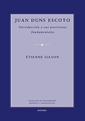 E-book, Juan Duns Escoto : introduccíon a sus posiciones fundamentales, Gilson, Étienne, EUNSA