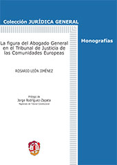 E-book, La figura del abogado general en el Tribunal de Justicia de las Comunidades Europeas, León Jiménez, Rosario, Reus