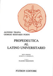 E-book, Propedeutica al latino univeristario, Pàtron