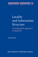 E-book, Locality and Information Structure, Endo, Yoshio, John Benjamins Publishing Company
