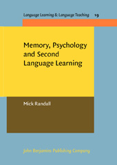 E-book, Memory, Psychology and Second Language Learning, Randall, Mick, John Benjamins Publishing Company