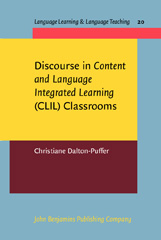 E-book, Discourse in Content and Language Integrated Learning (CLIL) Classrooms, John Benjamins Publishing Company