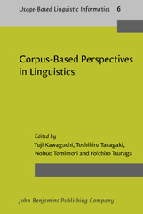 eBook, Corpus-Based Perspectives in Linguistics, John Benjamins Publishing Company