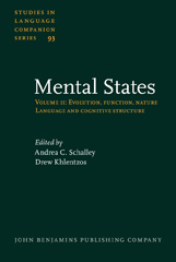 E-book, Mental States, John Benjamins Publishing Company