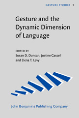 E-book, Gesture and the Dynamic Dimension of Language, John Benjamins Publishing Company