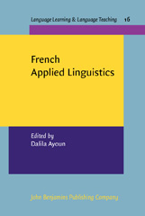 eBook, French Applied Linguistics, John Benjamins Publishing Company
