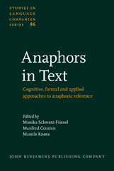 E-book, Anaphors in Text, John Benjamins Publishing Company