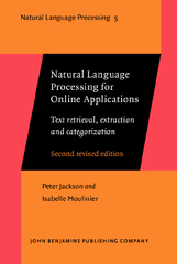 E-book, Natural Language Processing for Online Applications, Jackson, Peter, John Benjamins Publishing Company