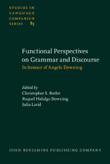 E-book, Functional Perspectives on Grammar and Discourse, John Benjamins Publishing Company
