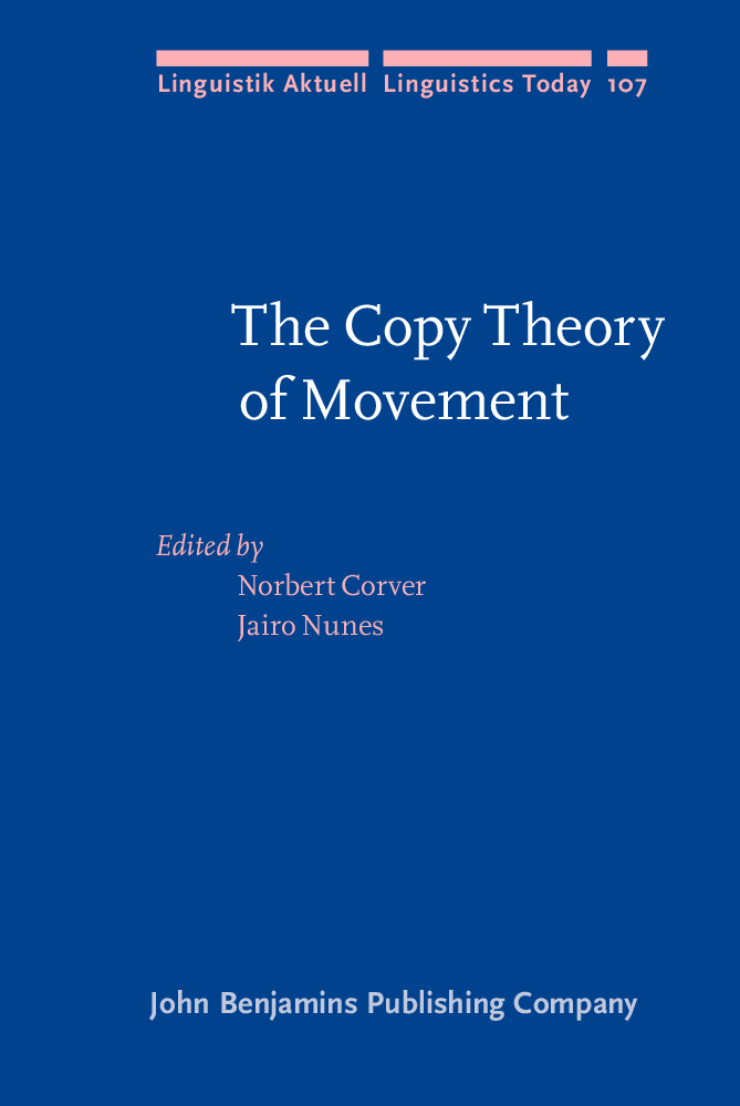 eBook, The Copy Theory of Movement, John Benjamins Publishing Company