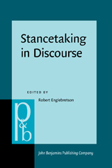 E-book, Stancetaking in Discourse, John Benjamins Publishing Company