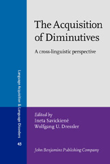 E-book, The Acquisition of Diminutives, John Benjamins Publishing Company