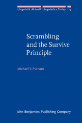 E-book, Scrambling and the Survive Principle, Putnam, Michael T., John Benjamins Publishing Company