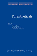 E-book, Parentheticals, John Benjamins Publishing Company