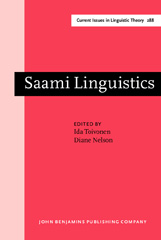 eBook, Saami Linguistics, John Benjamins Publishing Company